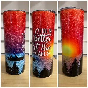 Life is Better at the Lake Tumbler
